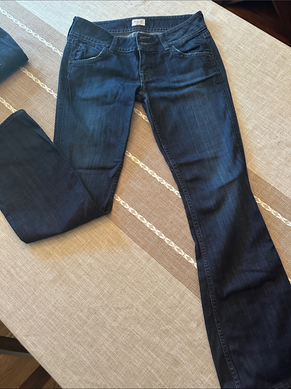 Hudson Jeans Women's Dark-washed Indigo Bootcut Stretch Denim